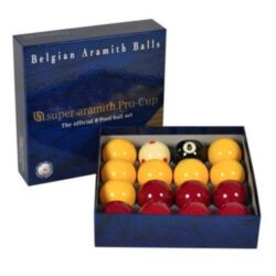 Super Aramith Pro Cup pool balls with Free coaching DVD
